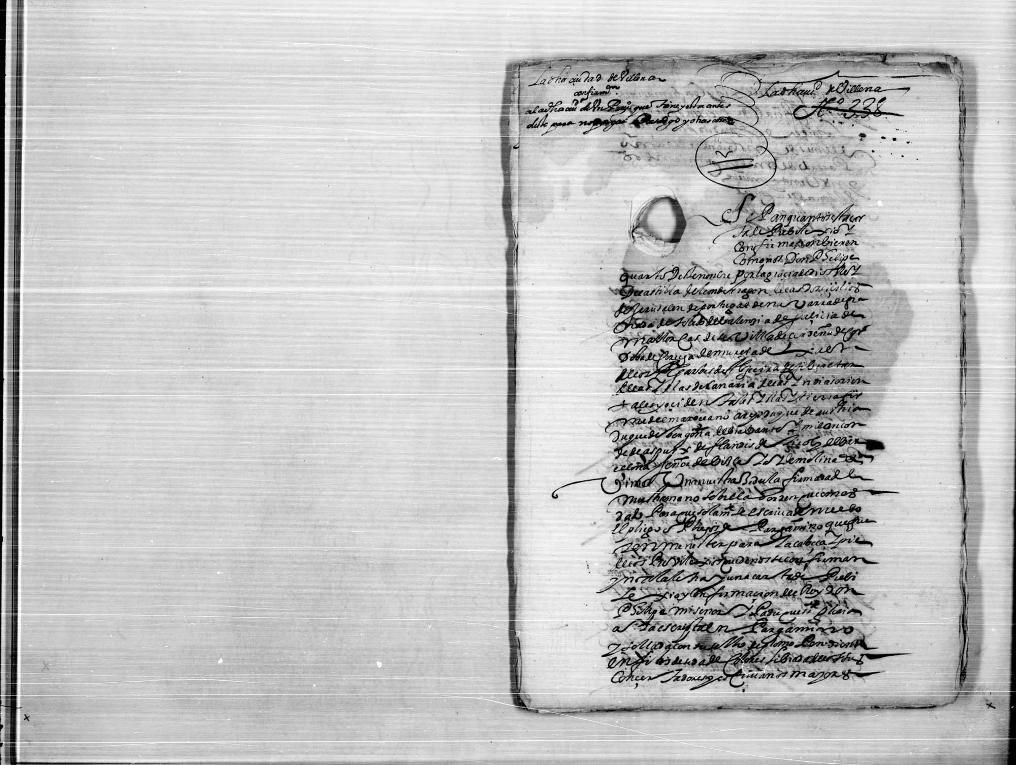 Carta de Felipe IV confirmando los privilegios de Villena.